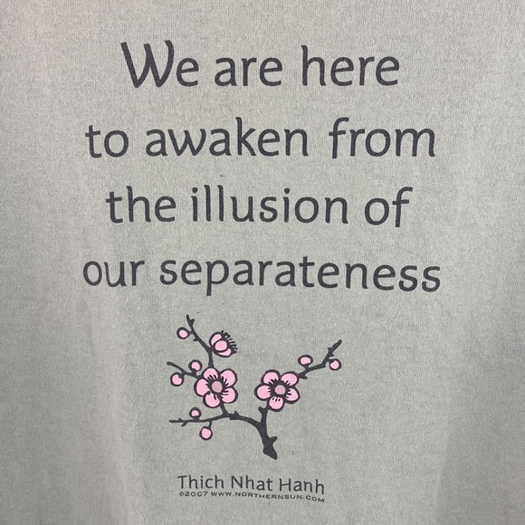 SPX Other - “WE Are Here to Awaken from the Illusion of Separateness” Distressed T-Shirt